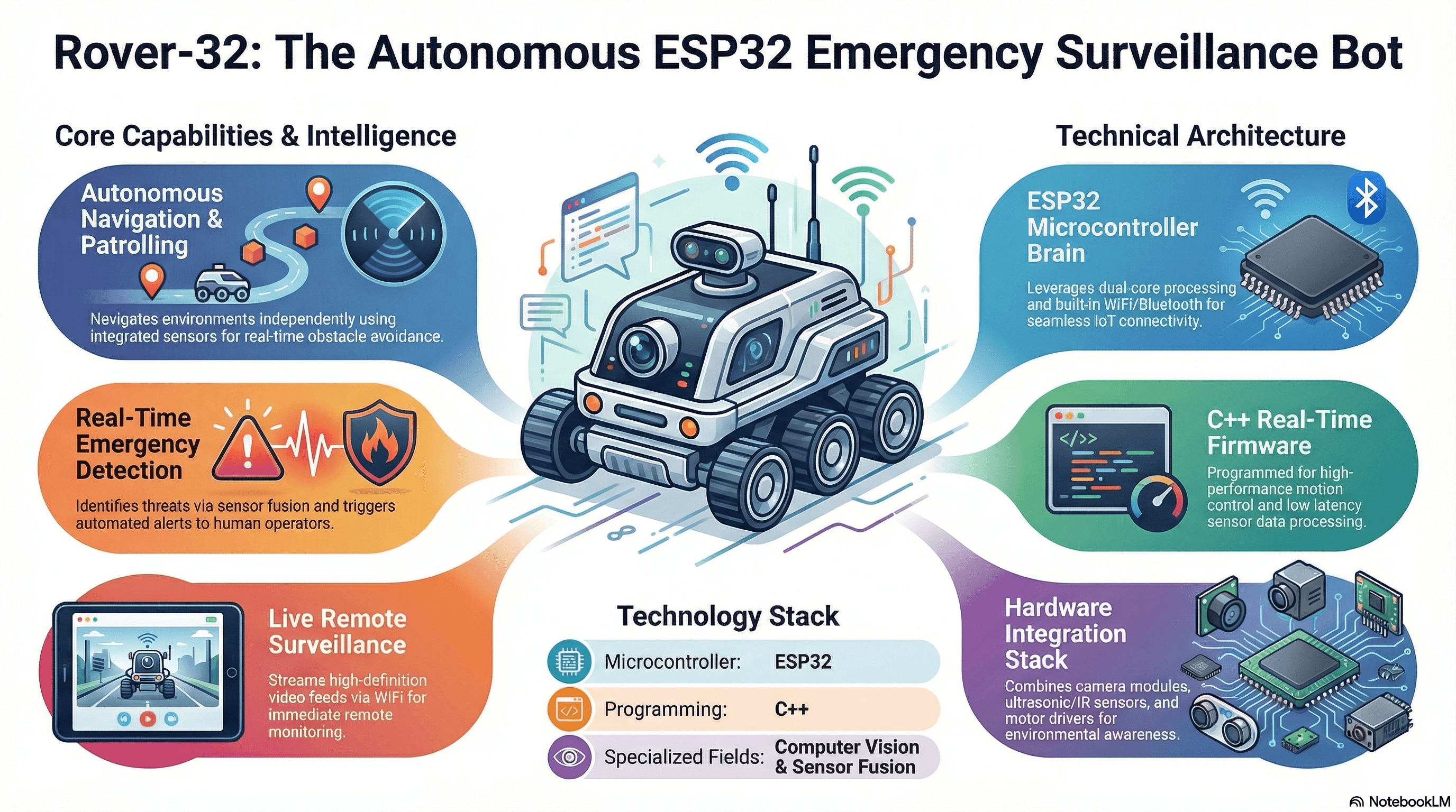Rover-32 — Surveillance Bot