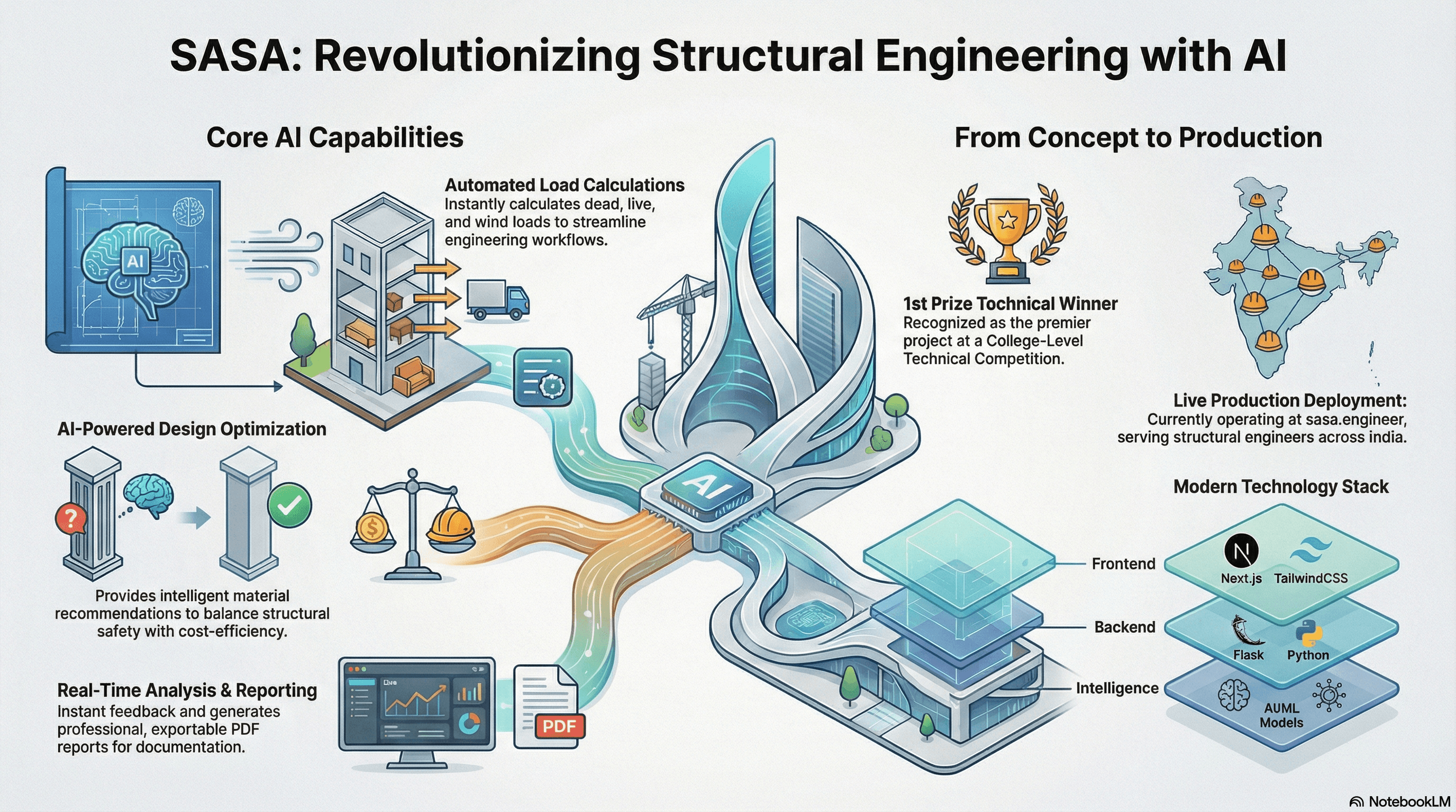 SASA — Smart Architecture & Structural Analytics
