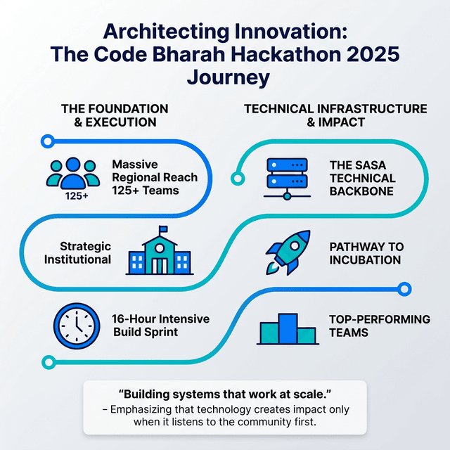 Code. Construct. Create. — What It Took to Organize Code Bharath 2025